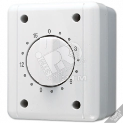 Выключатель для накладного монтажа с часовым механизмом