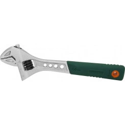 Ключ разводной эргономичный с пластиковой ручкой, 0-19 мм, L-150 мм Ключ разводной эргономичный с пластиковой ручкой, 0-19 мм, L-150 мм