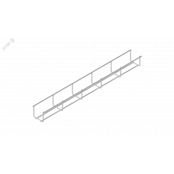 Проволочный лоток 50х60 L3000 мм INOX304 Проволочный лоток 50х60 L3000 мм INOX304