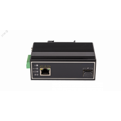Медиаконвертер оптический 1 порт PoE 10/100/1000Мбит/с GL-MC-UTPG-SFPG-FP-I