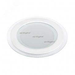 Светодиодная панель LT-R160WH 12W Warm White 120deg (ARL, IP40 Металл, 3 года)