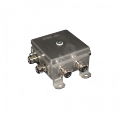 Коробка монтажная огнестойкая КМ-О (12к)-IP66-1212, корпус из нержавеющей стали, количество вводов 8