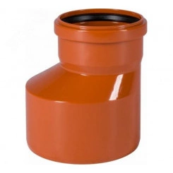 Редукция ПВХ для наружной канализации 250х200 мм Редукция ПВХ для наружной канализации 250х200 мм