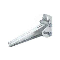 Настенный кронштейн регулируемый 410мм горячий цинк Настенный кронштейн регулируемый 410мм горячий цинк