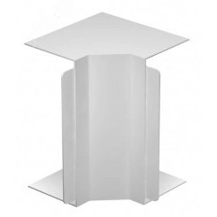 Крышка внутреннего угла кабельного канала WDK 100x230 мм (ПВХ, белый) Крышка внутреннего угла кабельного канала WDK 100x230 мм (ПВХ, белый)