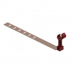 Держатель под черепицу пластиковый 330мм медь Держатель под черепицу пластиковый 330мм медь