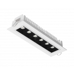 Светильник светодиодный ДВО-15Вт DL-STELLAR повор.199x62x45mm 3000K 34° белый DALI Вартон Светильник светодиодный ДВО-15Вт DL-STELLAR повор.199x62x45mm 3000K 34° белый DALI Вартон