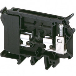 Клеммник винтовой проводной 4мм.кв с держателем-разъединителем плавкого предохранителя размером 6.3 Клеммник винтовой проводной 4мм.кв с держателем-разъединителем плавкого предохранителя размером 6.3