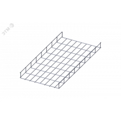 Лоток проволочный прямой  диаметр проволоки 4 мм  ПП4.400.60.3000.8.1