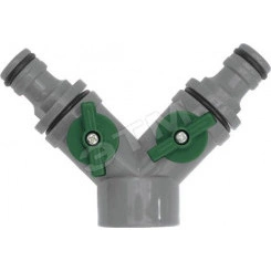 Распределитель 2-х канальный пластиковый Распределитель 2-х канальный пластиковый