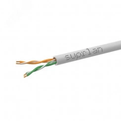 Витая пара Standard UTP 5e 2x2xAWG24 Cu PVC In. 500м SUPRLAN