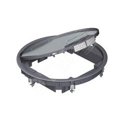 Лючок GESR9U (универсальный) 12xModul45 (полиамид, бежевый) Лючок GESR9U (универсальный) 12xModul45 (полиамид, бежевый)