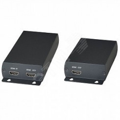 Комплект (передатчик + приёмник) для передачи HDMI по одному кабелю витой пары