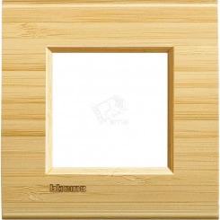 LivingLight Рамка прямоугольная 1 пост Бамбук LivingLight Рамка прямоугольная 1 пост Бамбук