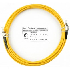 Шнур оптический simplex 10м FC-ST 9/125 sm  LSZH FOP(s)-9-FC-ST-10m