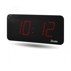 Часы цифровые STYLE II 7 (часы/минуты), высота цифр 7 см, красный цвет, NTP - Wi-Fi, 220В