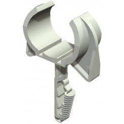 Трубный зажим  SNAP 19-22,5mm с дюбелем