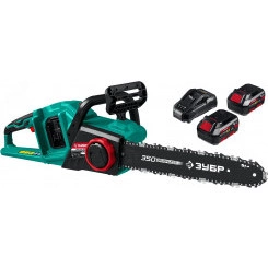 Пила цепная бесщеточная 36В, 2х18В АКБ (4Ач) Пила цепная бесщеточная 36В, 2х18В АКБ (4Ач)