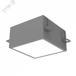 Светильник светодиодный ДВО-24Вт 4000К IP40 DL-Grill Серый