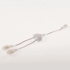 Коннектор У-образ. для низковольтных гирлянд 30см 2 гнезда IP44 24В ПВХ Эра ERAPS-2R