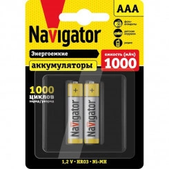 Аккумулятор 94 462 NHR-1000-HR03-BP2 (блист.2шт) Navigator 94462 Аккумулятор 94 462 NHR-1000-HR03-BP2 (блист.2шт) Navigator 94462