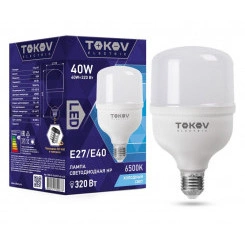 Лампа светодиодная 40Вт HP 6500К Е40/Е27 176-264В TOKOV ELECTRIC TKE-HP-E40/E27-40-6.5K Лампа светодиодная 40Вт HP 6500К Е40/Е27 176-264В TOKOV ELECTRIC TKE-HP-E40/E27-40-6.5K