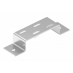 Скоба для крепления лотка осн. 100 S=2мм нерж. (MT.1020.INOX)