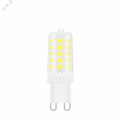 Лампа светодиодная LED 3 Вт 240 Лм 3000К теплая G9 пластик AC 220-240 В капсула Elementary Gauss (14913)