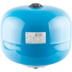 Гидроаккумулятор 24 л. вертикальный (цвет синий) (STW-0001-000024)