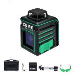 Уровень лазерный CUBE 360 Green Ultimate Edition (А00470)