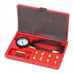 Манометр для измерения давления масла 0-7 бар комплект адаптеров (120-20020C)