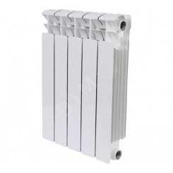 Радиатор биметаллический секционный 500/100/8 боковое подключение (51344)
