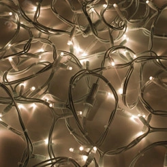 Дюраплей 20 м (4 модуля x 5 м), белый каучук, 200 (50x4) LED теплый белый, соединяется, 24 В (нужен трансформатор 531-100 или 531-200) (315-506)