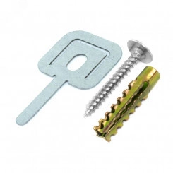 Комплект для крепления ОКЛ с использованием самореза, дюбеля и хомута FR ПР-60 (100 шт) (PR08.5202)