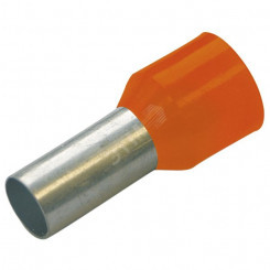 Гильза конечная изолированная (НШВИ), 4/18 мм цвет оранжевый (упак. 100 шт.) (270036)