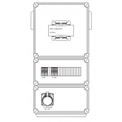 Ящие трансформаторный понижающий ЯТП 220/36 0,4кВА (ЯТП11)