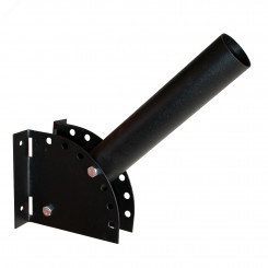 Кронштейн КР-3 LED (до 60 кг, крепление на столб  стальной лентой) черн (1030400028)