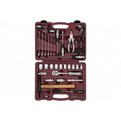 Набор инструмента универсальный 1/4'', 1/2''DR, 56 предметов (UTS0056)