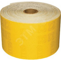 Рулон шлифовальный на бумажной основе, алюминий-оксидный абразивный слой 115 мм х 50 м, P150 (38057)