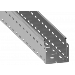 Лоток перфорированный 400х100 L=3м S=1.2мм        горячеоцинкованный (STP.4010.3012.HDZ)