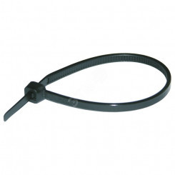 Стяжка кабельная, чёрного цвета 380x7,6 мм (упак. 50 шт.) (262134)