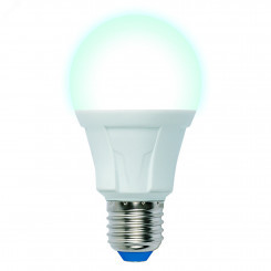 LED-A60 13W/4000K/E27/FR PLP01WH Лампа светодиодная. Форма «А», матовая. Серия Яркая. Белый свет (4000K). Картон. ТМ Uniel. (LED-A60 13W/4000K/E27/FR)