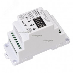 Конвертер SMART-K29-DMX512 (230V, 1x2A, TRIAC, DIN) (ARL, IP20 Пластик, 5 лет) (027131)