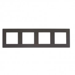Рамка 4-м Simon24 графит 2400640-038