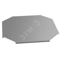 Крышка на ответвитель крестообразный осн. 600 S=0.7мм оцинк.