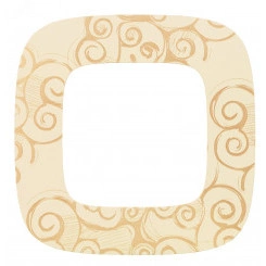 Valena ALLURE Рамка 1 пост Нарцисс золото универсальная