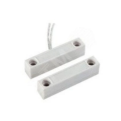 Датчик магнитоконтактный, НР, 50Вт 220 В АС, балластное сопротивление 20 кОм, накладной для деревянных дверей, зазор 25 мм Датчик магнитоконтактный, НР, 50Вт 220 В АС, балластное сопротивление 20 кОм, накладной для деревянных дверей, зазор 25 мм