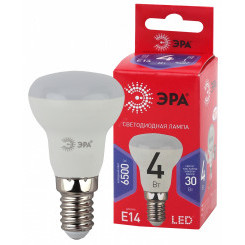 Лампа светодиодная LED R39-4W-865-E14 R  (диод, рефлектор, 4Вт, хол, E14) (10/100/4900) ЭРА