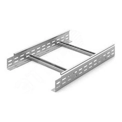 Лестничный лоток замковый 400х80х3000, толщ. 1,5 мм, Сендзимир цинк Лестничный лоток замковый 400х80х3000, толщ. 1,5 мм, Сендзимир цинк