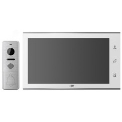 Комплект видеодомофона в одной коробке (вызывная панель CTV-D400FHD и монитор CTV-M4105AHD)